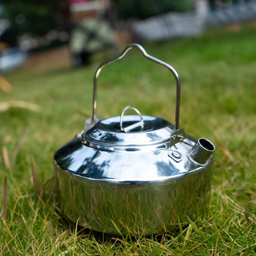 boonies outdoor campfire kettles Fire-Maple Antarcti Camping Kettle Stainless Steel Camp Tea Pot, 1.2L your meals will be packed with that steamy Small Campfire Tea Kettle Boonies