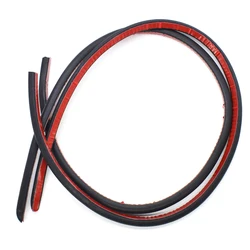 Car Door Weatherstrip Rubber Seal Strip Filler - B Pillar Protection & Sealing (2 - Pack) (90cm X 2pcs)