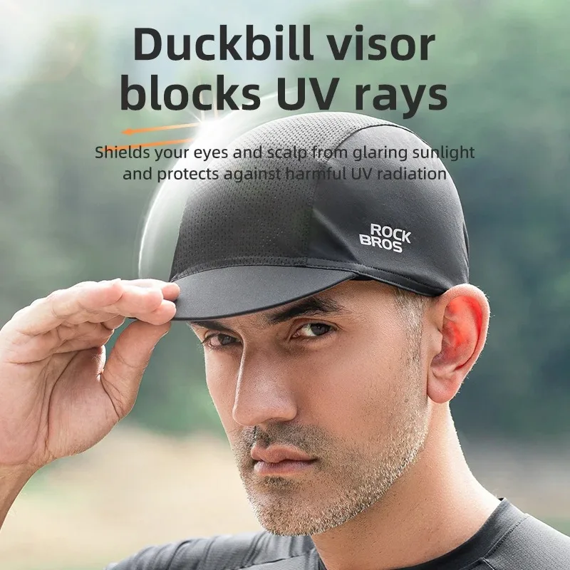 Cycling Caps Summer Men Women Sport Cap UPF50+ Sun Protection Hat Quick Dry Breathable Fishing Hiking Running Cap