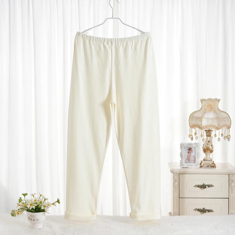 Uthando 출산 바지 루즈핏 코튼 홈웨어 하의 바지 간호용 가을 레깅스 편안..