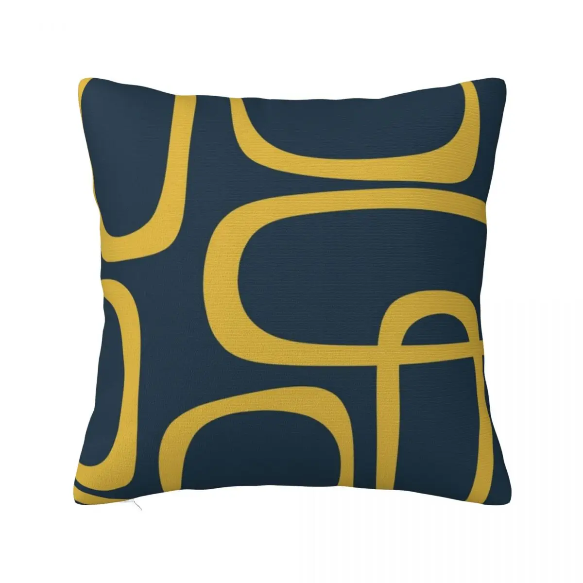 

White and Baby Blue Checkerboard Throw Pillow Decorative Cushion Cover Marble Cushion Cover Anime