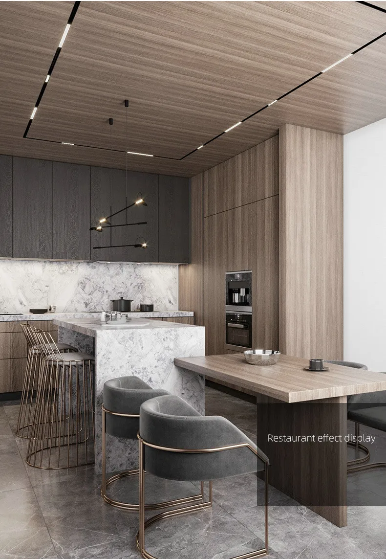 Description Picture 3 of itemMagnetic suction track light embedded household commercial living room grille light led spot light ceiling light indoor lighting