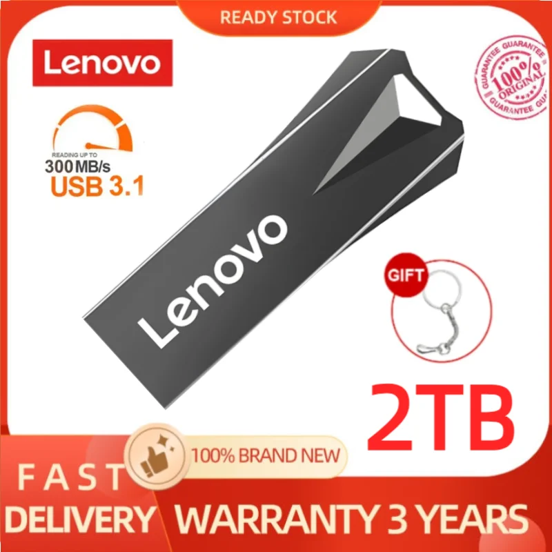Originale Lenovo Usb 3.0 Flash Drive Pen Drive Usb3.0 Pendrive Mini Stick Memory Disk Cle Usb Memoria Usb Per Pc Laptop Car Compu