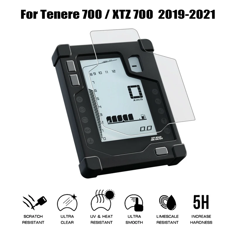 Motorcycle Scratch Cluster Screen Dashboard Protection Instrument Film YAMAHA Tenere 700 Tenere700 T700 XTZ 700