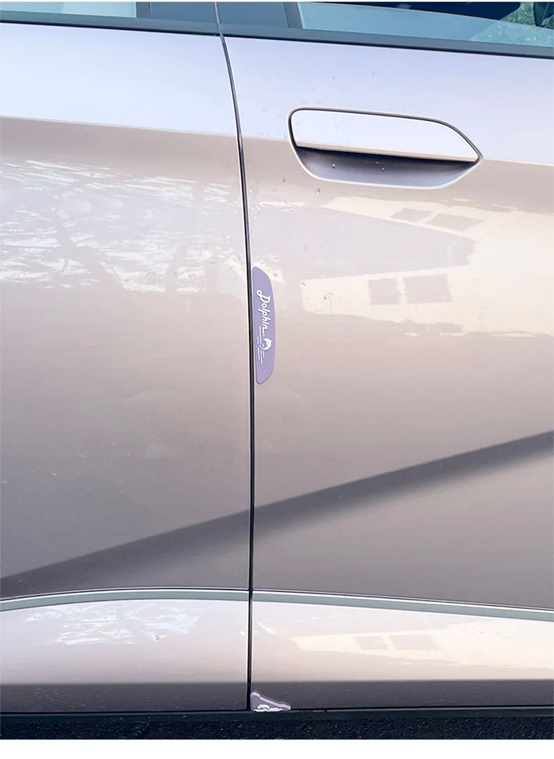 For BYD Dolphin Silicone door anti-collision strip sticker Door protection against scratches Car accessories