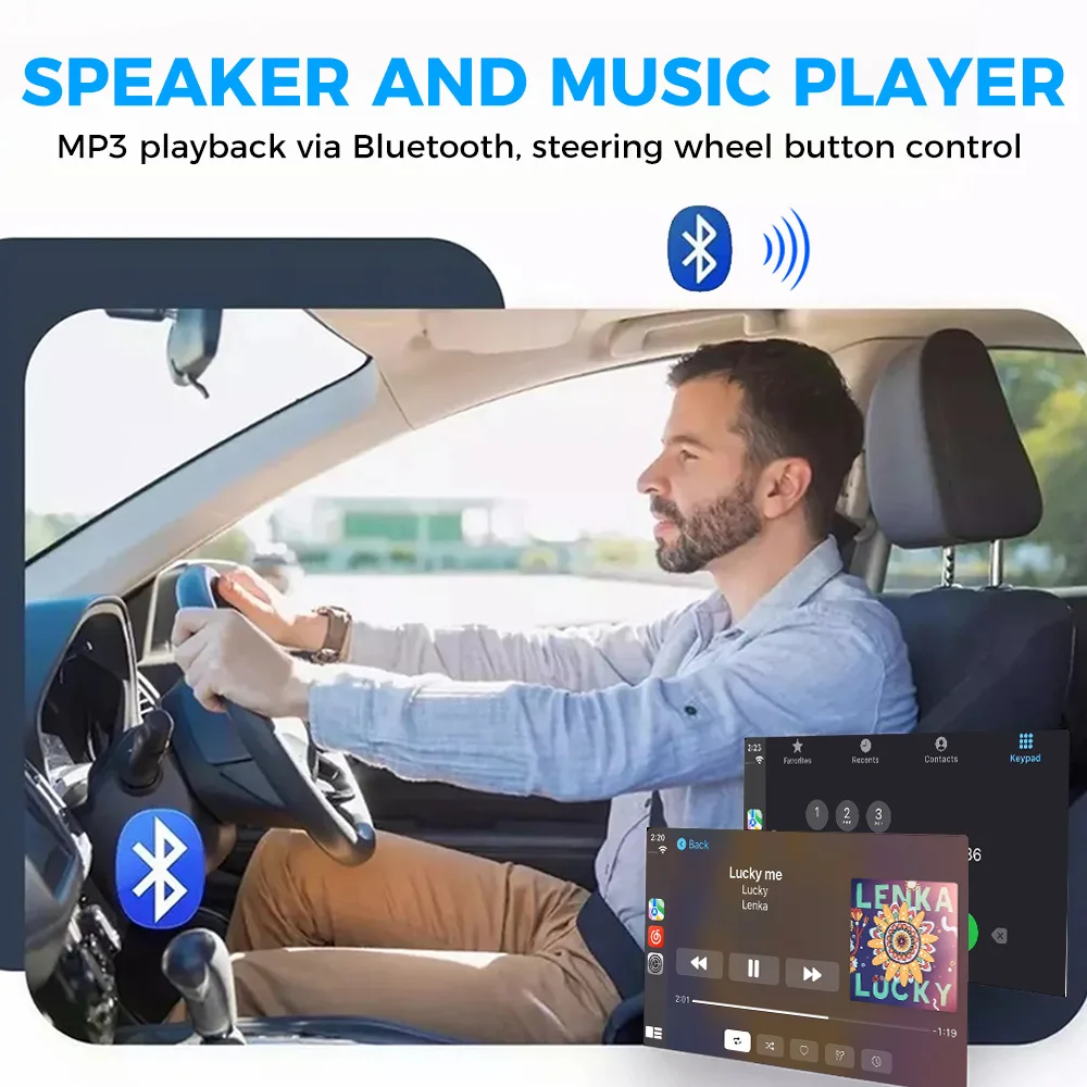 Radio para coche Android 2 Din de GEARELEC, reproductor multimedia con GPS, WiFi y CarPlay para Volkswagen, Skoda Octavia, Golf 5/6, Touran, Passat, Polo y Jetta 4