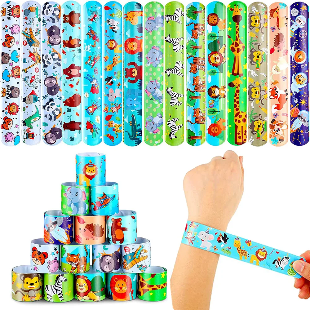 Generic Multi-style Animal/Heart Print Slap Bracelets 9 inch Assorted  Colors (Pack of 25) @ Best Price Online | Jumia Egypt