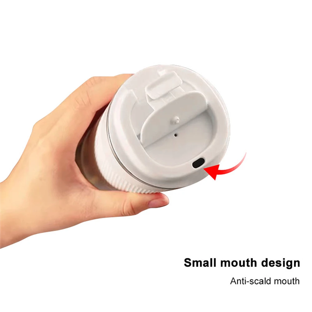 Tesla Car Coffee Thermos 510ml - ترمس قهوة حراري ل...