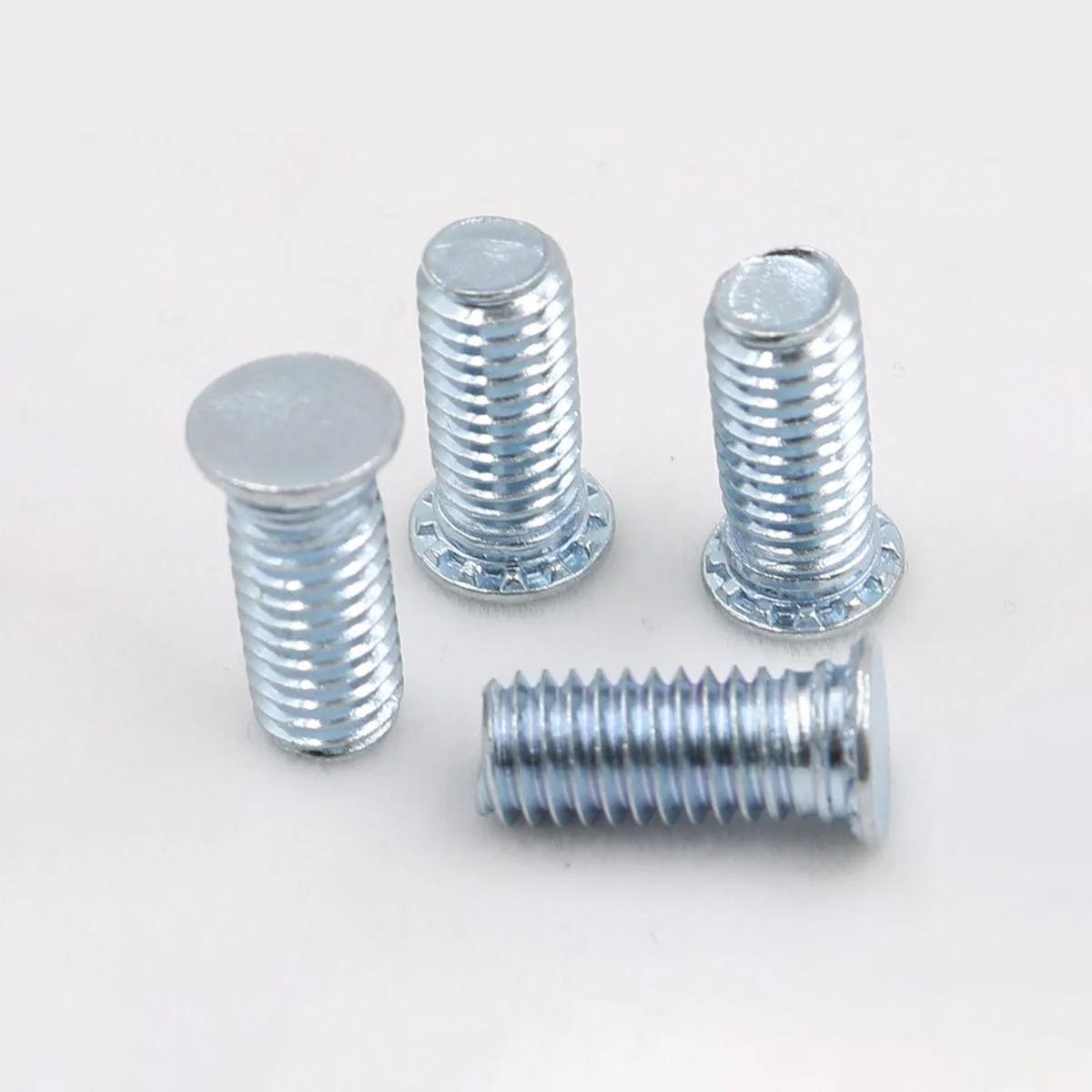 Description Picture 6 of itemEnvironmental Protection Galvanized Pressure Riveting Screw Bolts / Pressure Plate Nail Pressure Riveting Parts M2.5-M10