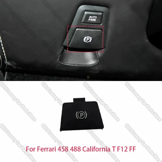 Car Accessories Handbrake Switch Button Cover For Ferrari 458 488 