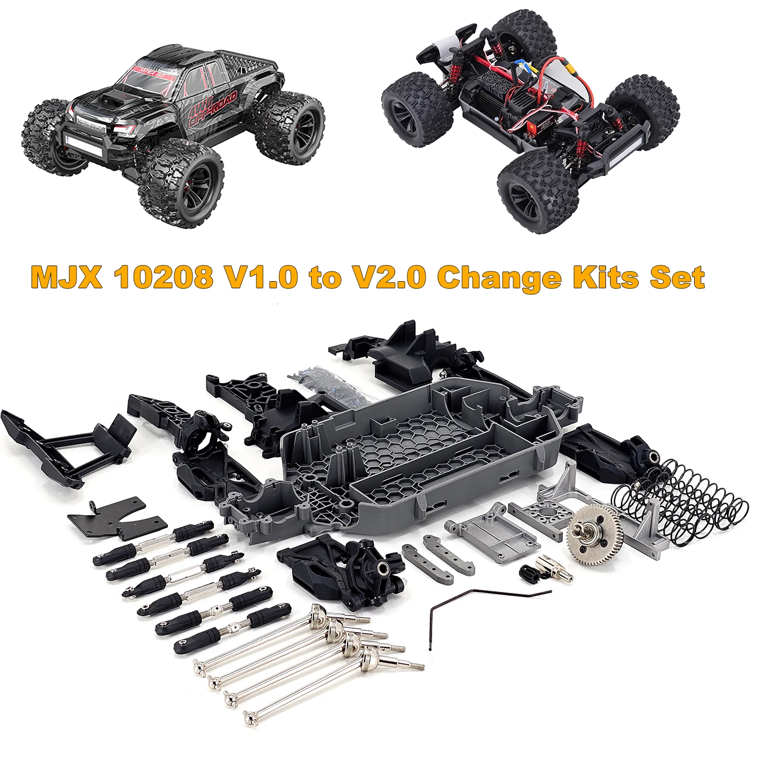 2　GO生 withfans MJX Hyper Go 10208 V1.0 To V2.0 Official Upgrade Spare Parts
