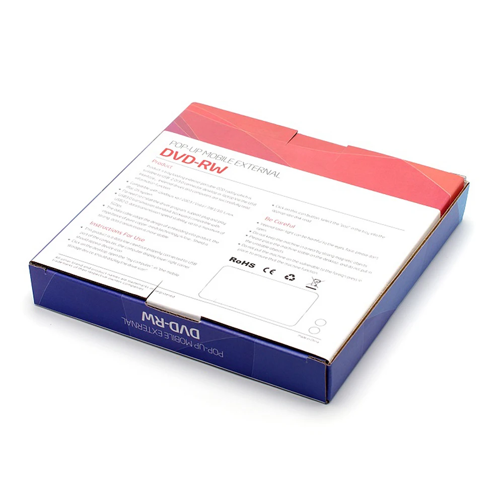 Cd Dvd Drive USB 3.0/ 3.0 + Type-C SATA To USB CD ROM ODD Case Box 9.5/12.7mm External Optical Disc Drive Enclosure Not Include Optical Drive