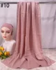Mini Hijab Modal avec sous-bonnet – Ensemble Basique Extensible, Foulard Fin et Respirant, Protection Solaire, Voile 165*50cm