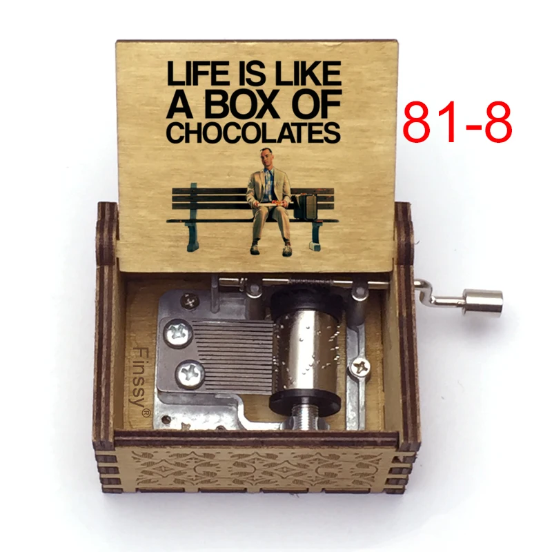 Forrest Gump Music Box Carousel Gift For Christmas Movie Fans Home Decor