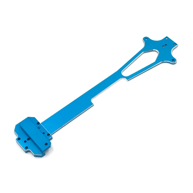 Aluminum Radio Tray Spare Part For WLtoys 1/12 124019 RC Car - Blue (Requires Assembly)