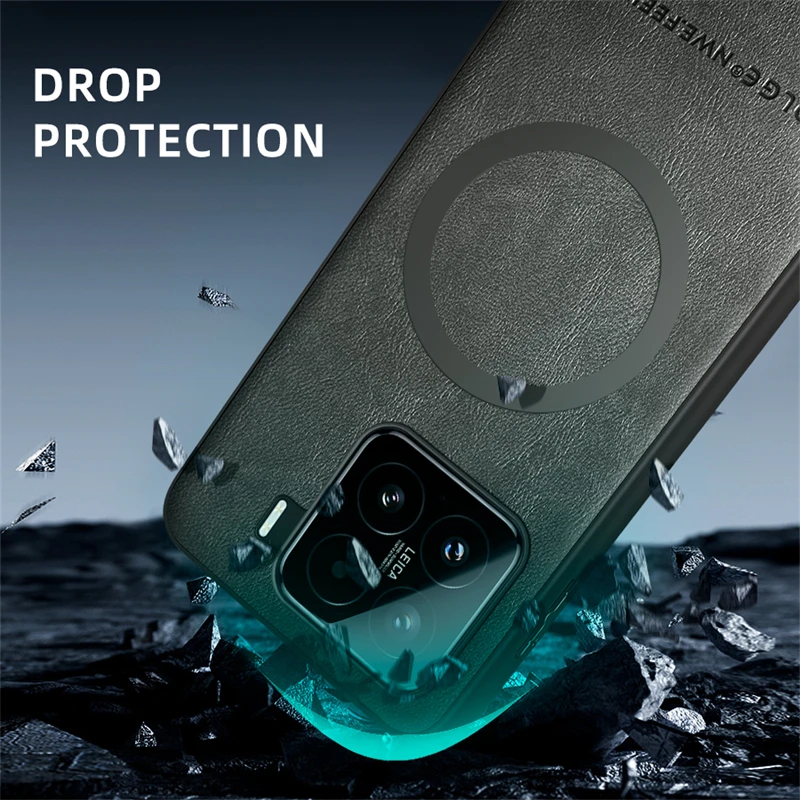 Leather Magnetic Phone Case