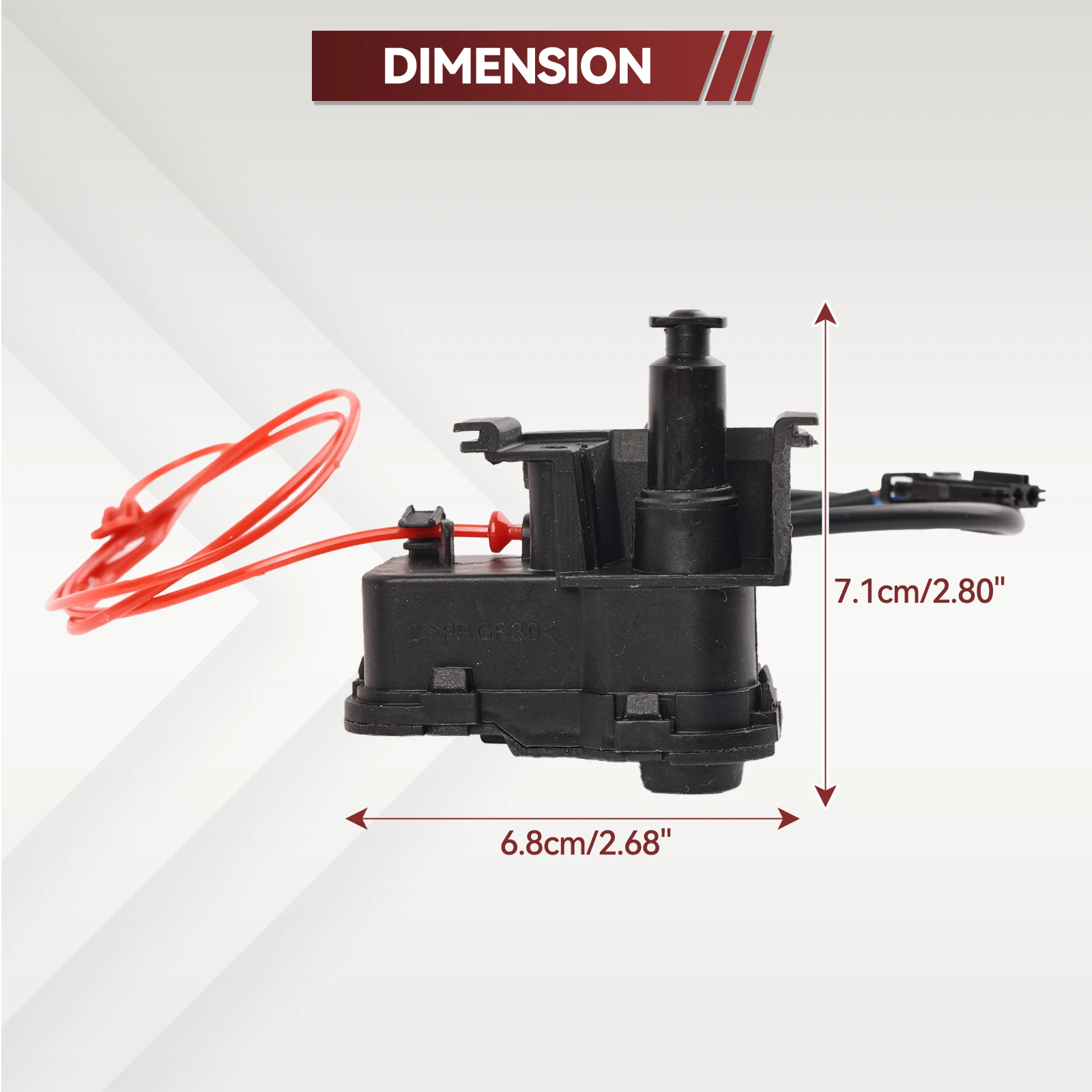 Fuel Tank Cap Lock Motor Actuator Fit VW Golf Mk7 Jetta Passat B7 Polo 2013-19 SKODA Rapid 5C6810773A 5C6810773B 5C6810773H car fuel filler cap actuator motor