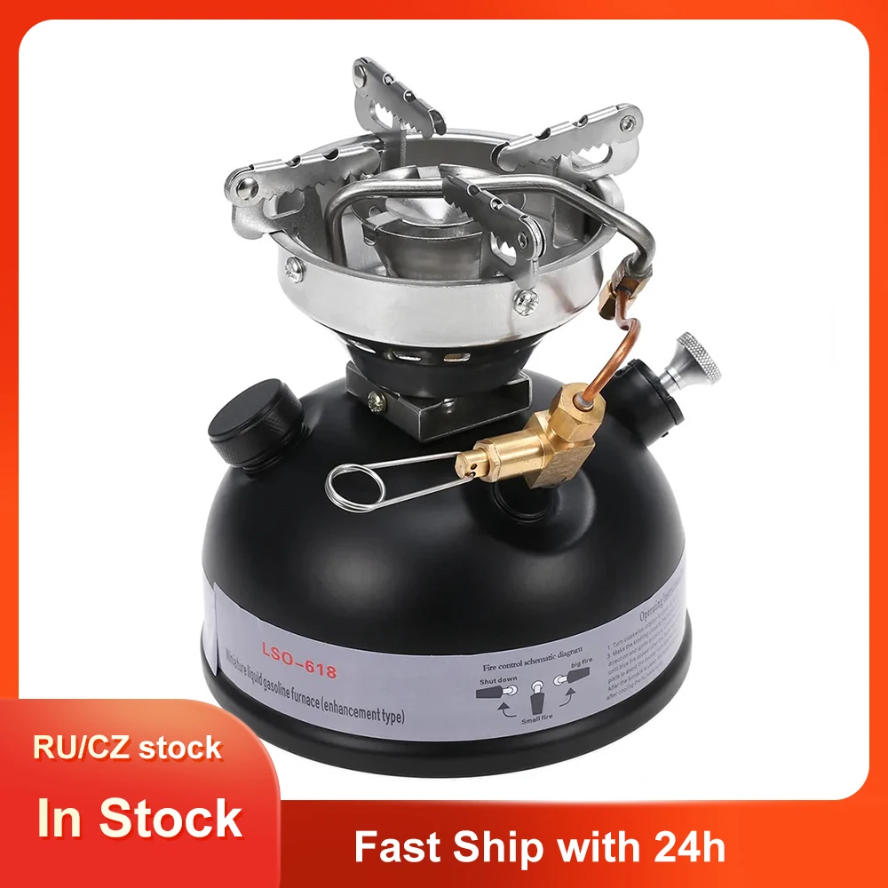 Portable Mini Gasoline Stove Liquid Fuel Alcohol Diesel Oil Stove