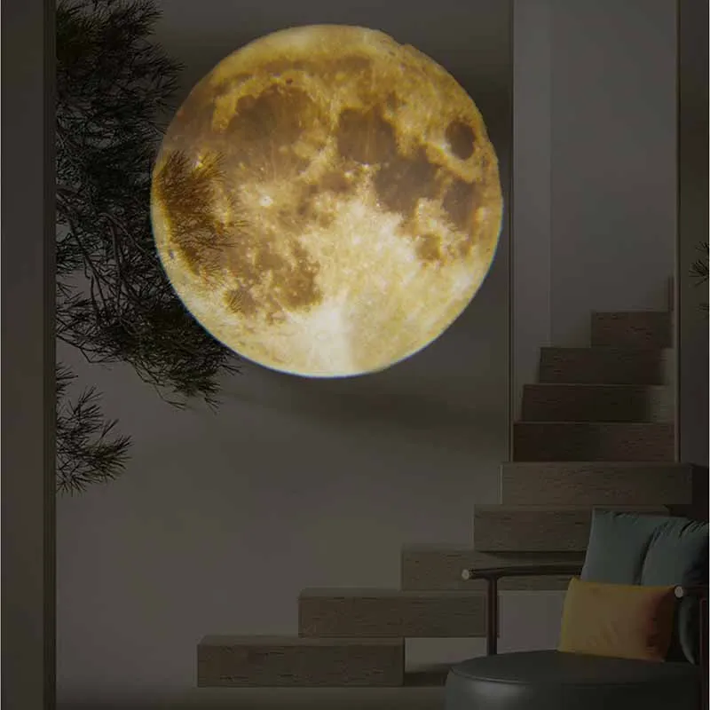 battery night light Star Projector 2 In 1 Earth Moon Projection Lamp Galaxy Light Projector Background Atmosphere Night Light For Bedroom Decor night lamp for bedroom wall