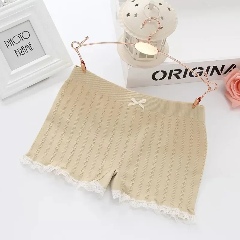 Safety Pants New Lace Safety Pants Summer Short Pants Women Sexy Seamless Shorts For Dress Panties Skirt Women Underwear High-stretch Boxers