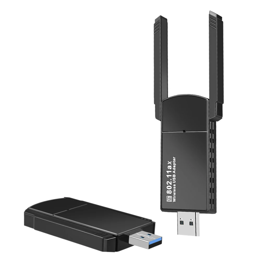PC 노트북 윈도우용 외부 무선 어댑터, 와이파이 6, USB 3.0, 와이파이 동글 리시버, 1800Mbps