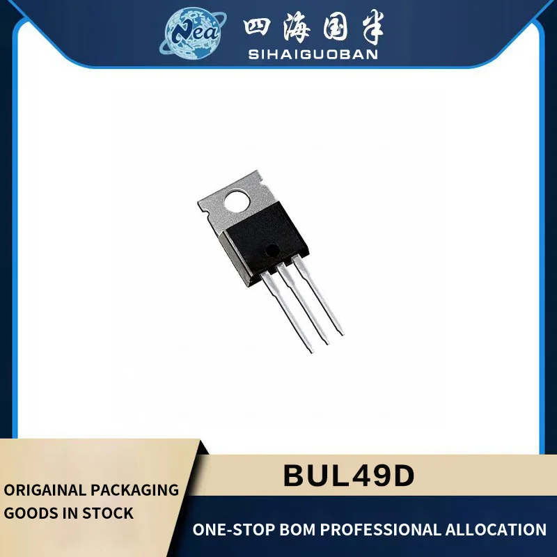 

10PCS Electronic Components BUL49D BUL58D BUL741 TO220 BUL742C BUT11A TO220 TRANS NPN
