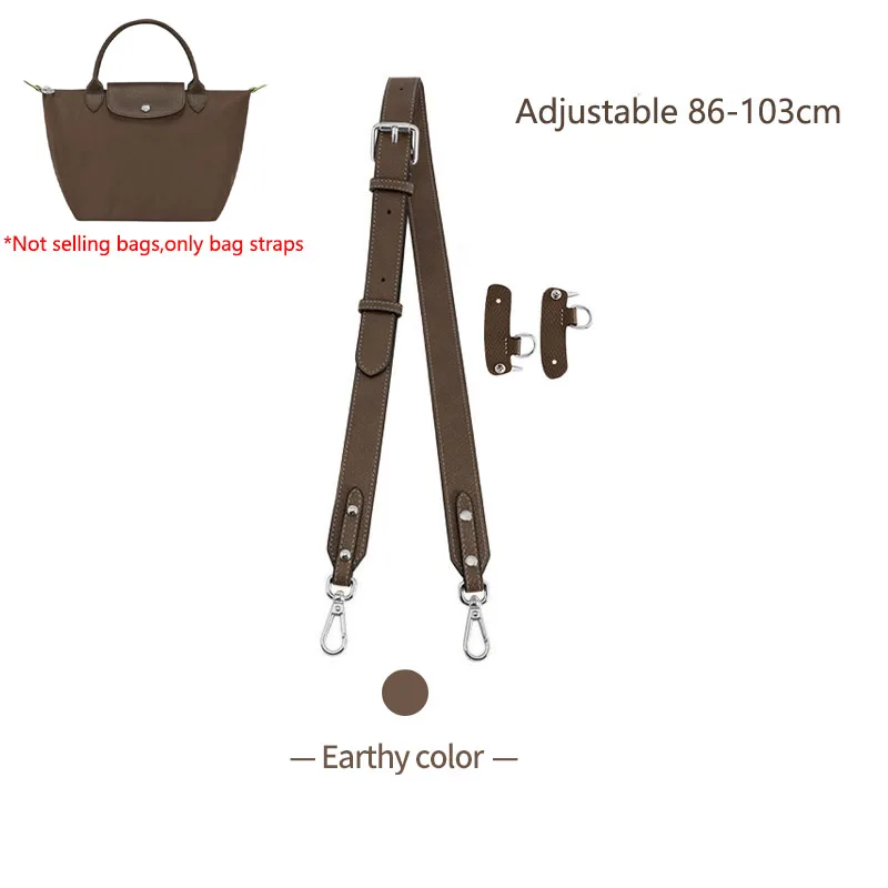 Premium Leather Crossbody Bag Strap - Adjustable Strap