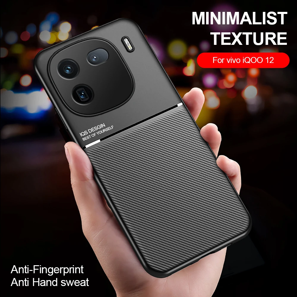 Magneettinen mattasuojakotelo Vivo iQOO 12 Pro 5G:lle, kokopeitteinen kameran linssipuhelimen kuori iQOO12 iQOO12Pro:lle, iskunkestävä_voghion.com