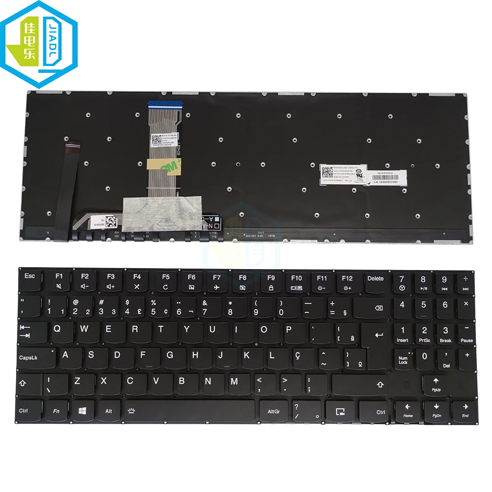 Teclado Retroiluminado Rgb Brasileiro para Lenovo Legion Teclados Retroiluminados Coloridos Y520 Y52015kb R720 Y720 15ikb - Imagem 2