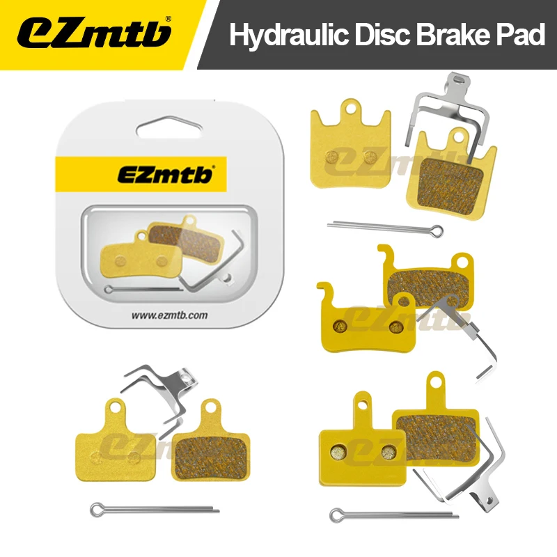 Ezmtb 2 Paia Mtb Full Metal Pastiglie Freno Bici Per Shimano Magura Sram Avid Hope Mt2 Mt5 Mt7 M355 M785 M810 M596 M755 R9170 V4 E4