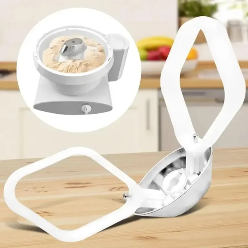 효율적인 금속 털 드라이브 베이킹 도구 타자 반죽과 소스 X7XA의 빠르고 균일한 교반을 위한 플라스틱 질감