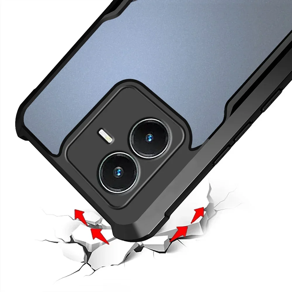 Acrylic PC Clear Back Protective Phone Case Cover