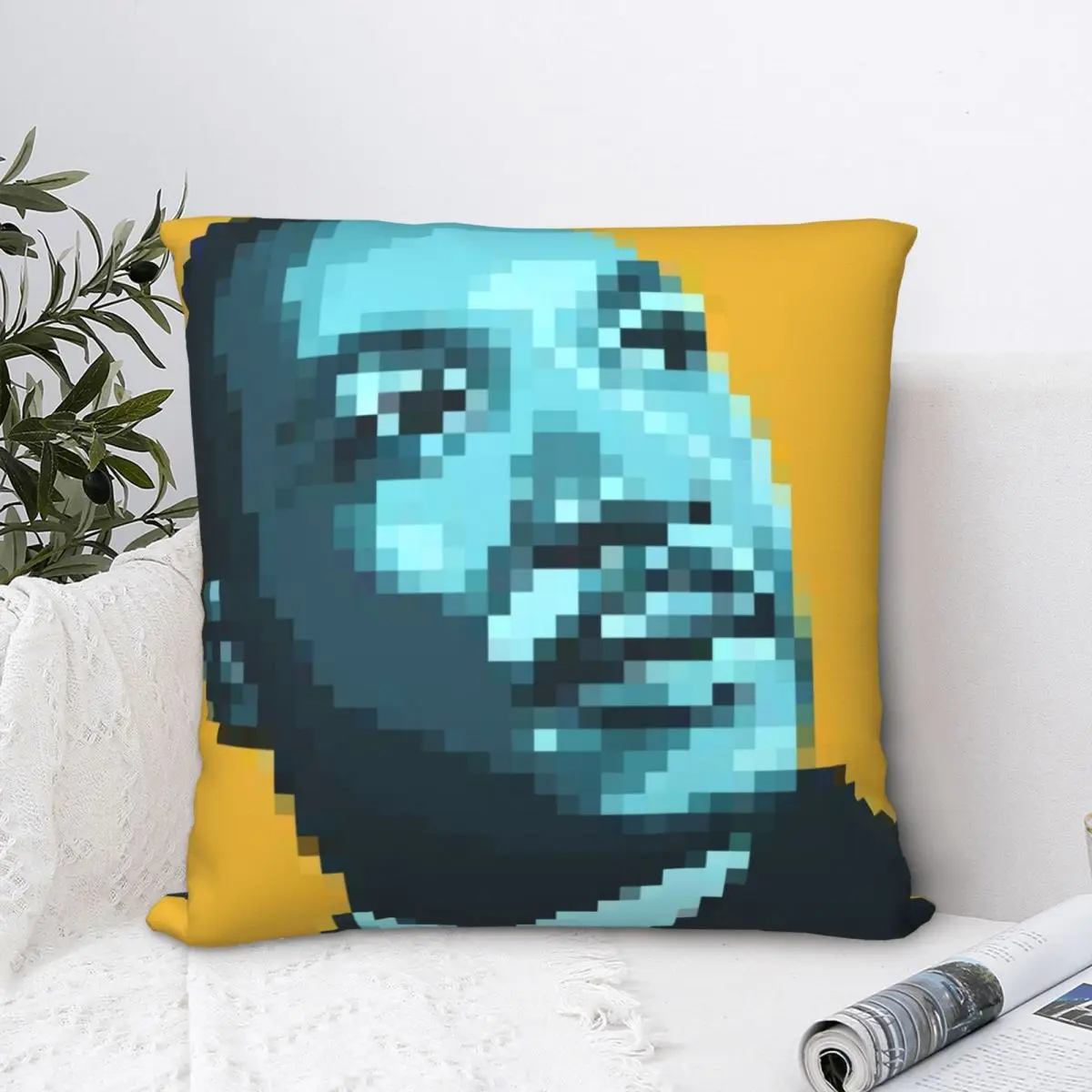 

Martin Luther King Jr Square Pillowcase Polyester Pillow Cover Velvet Cushion Zip Decorative Comfort Throw Pillow For Home Sofa