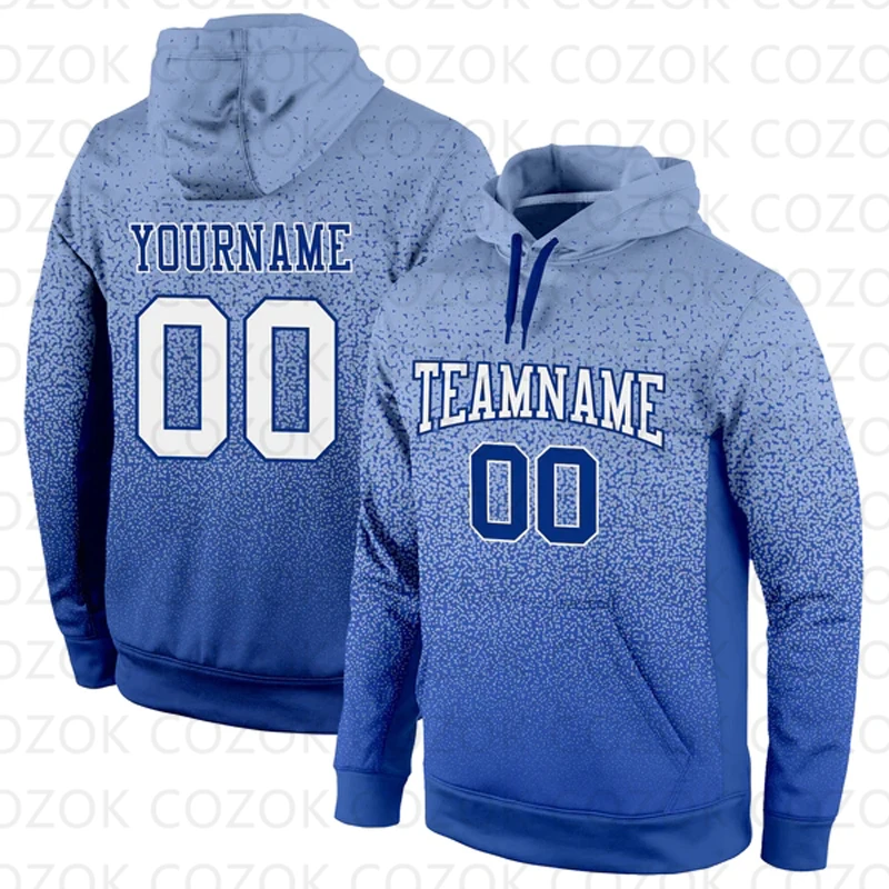 

Customized Hoodies Blue Dot Colour Jersey 3D Printed Unisex Pullovers Hoodie Casual Sweatshirts