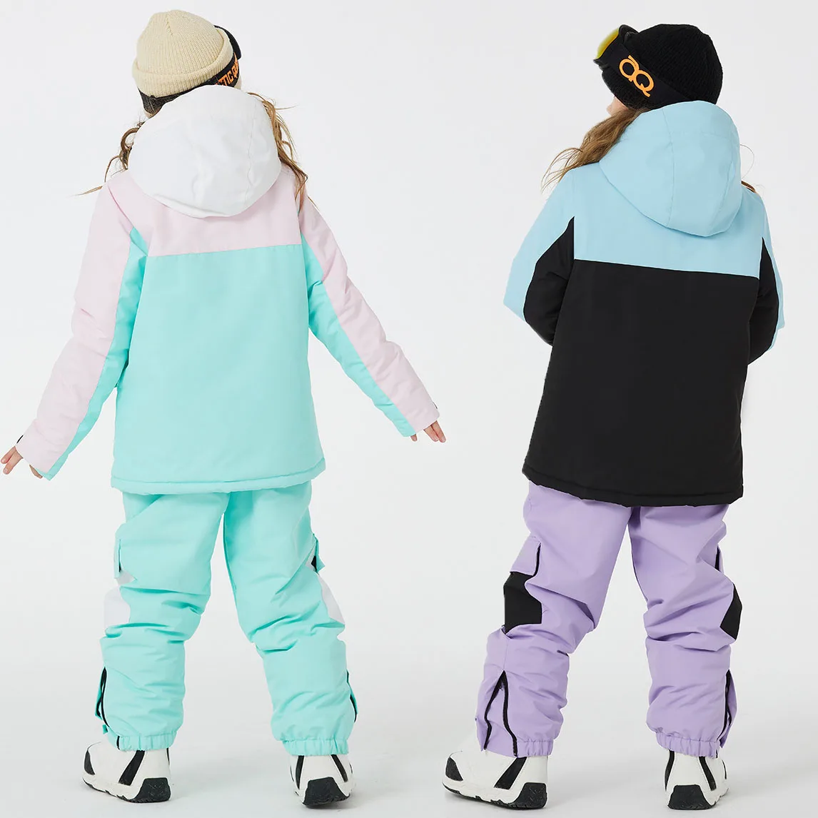 New Kids Ski Suit Children Windproof Waterproof Child Warm Snow Set Pants Girls And Boy Winter Skiing And Snowboarding Jacket