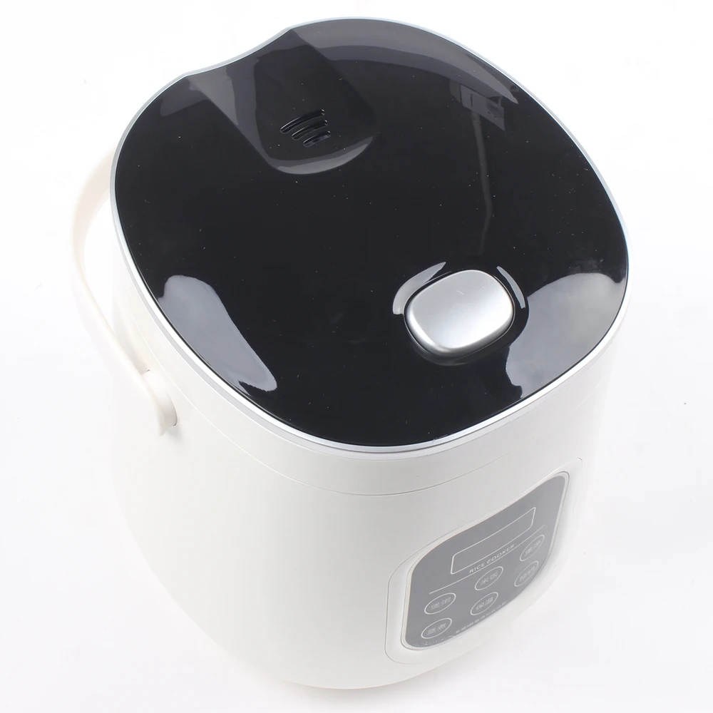 DMWD 1.6L Mini Rice Cooker 12/24V For Car/Truck Soup Stewpot Food Steamer Breakfast Maker For 2-3 People 12H Appointment