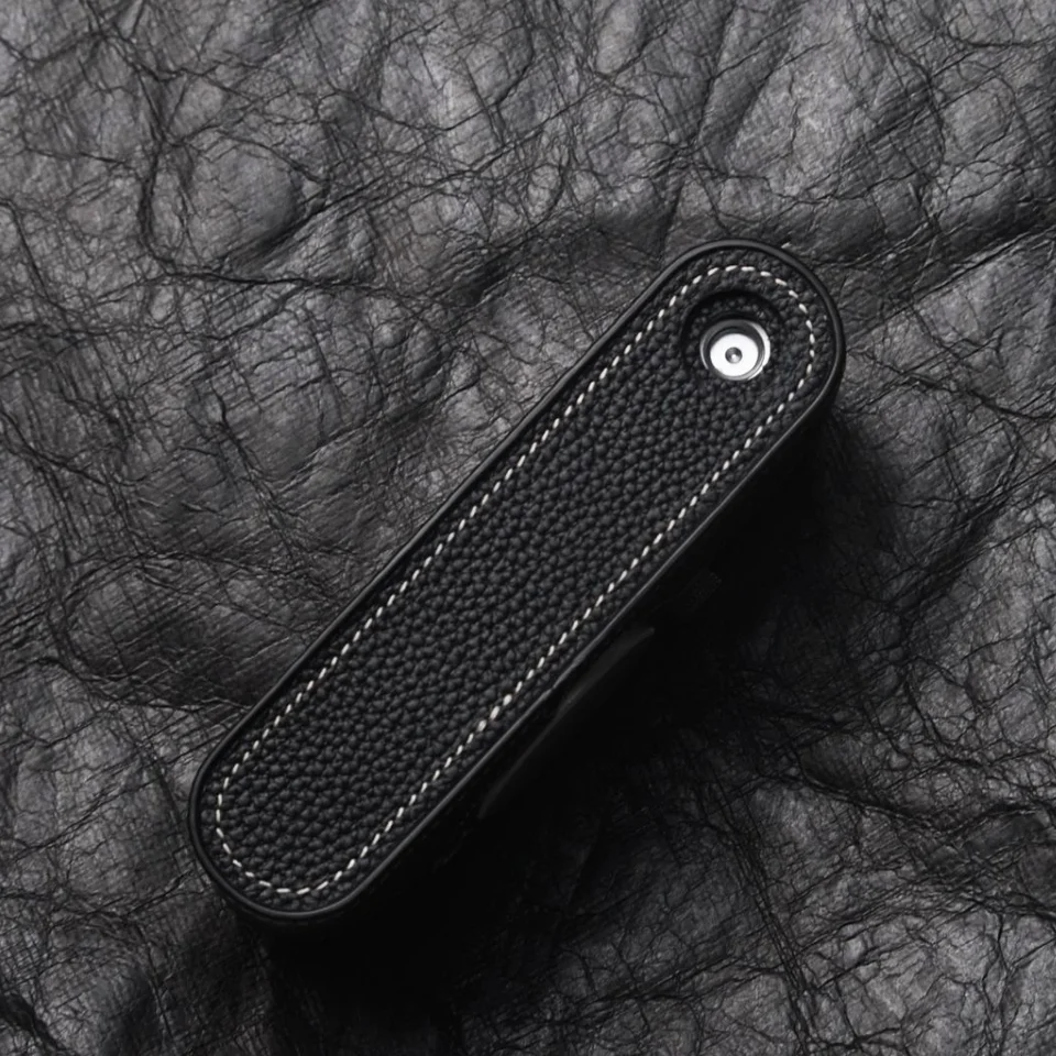 Mezza Custodia In Pelle Vera Per Leica Q3 E Q3 43, Con Impugnatura