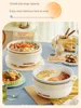 220V 5L Electric Cooker Separable Double Pot 2 Flavor Hot Pot Multi-Function Steamer Frying Pan Non-Stick Electric Pot 1