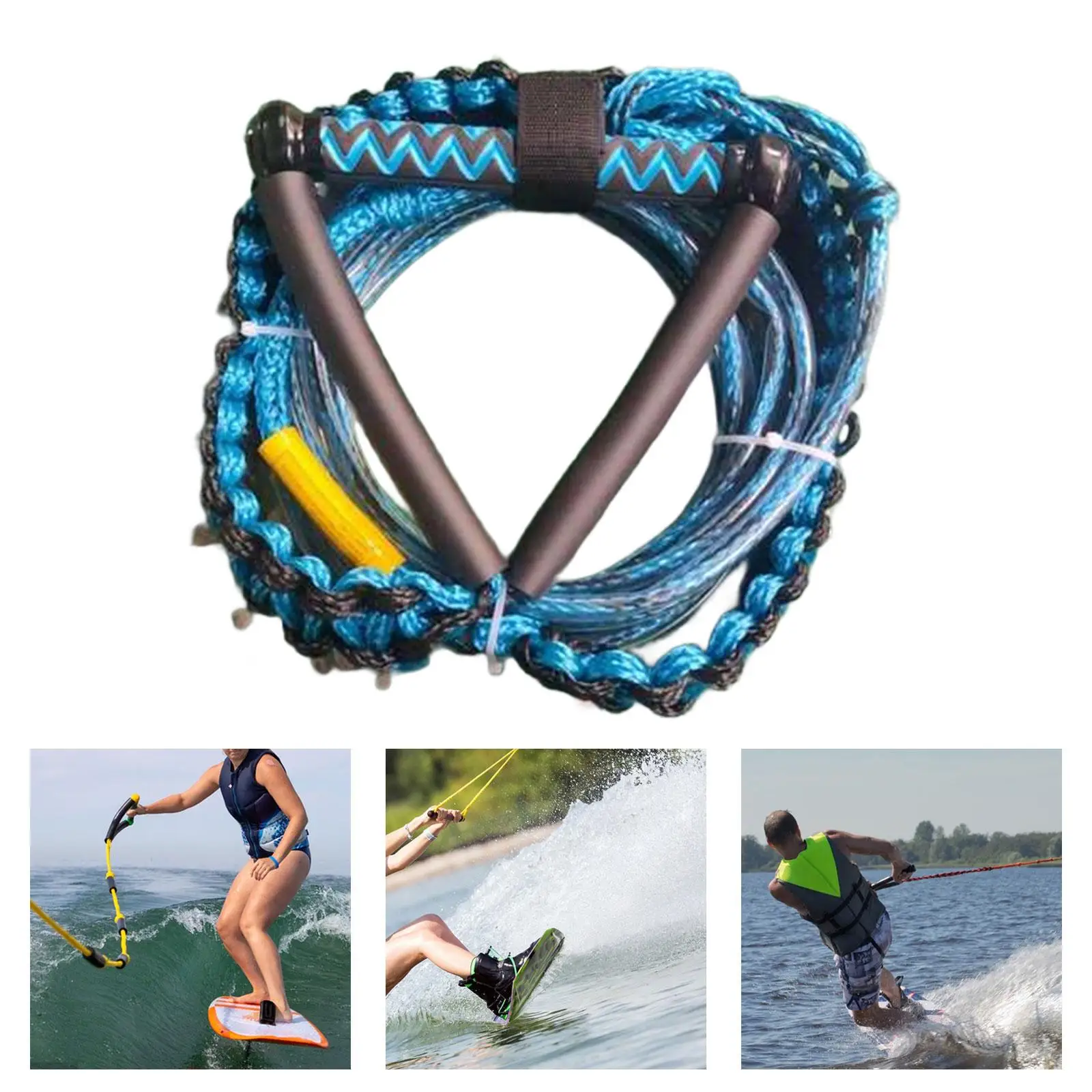 Water Ski Rope Wakeboard Rope, Portable Water Sports Rope, Water Ski Tow Rope,