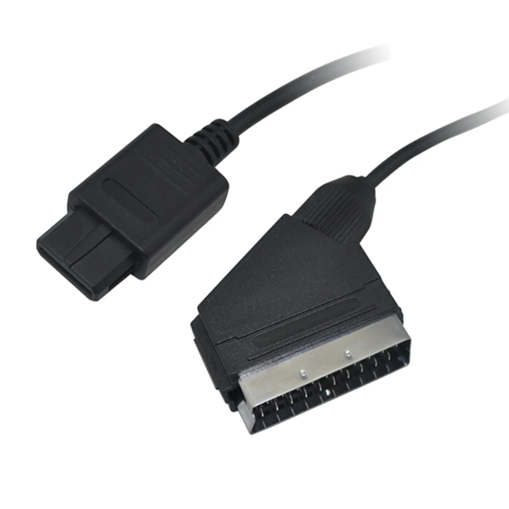 Cavo Scart per videogiochi TV A/V per SNES per Console Gamecube e N64 compatibile con il sistema NTSC - immagine 4
