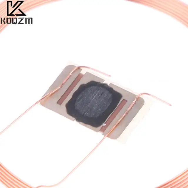 5pcs  13.56MHZ UID IC Card ID Rewritable Changeable Chip Keyfob RFID Self-adhesive Coil 4