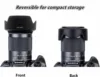 UV Filter Bayonet Lens Hood Cap + 2x Glass Screen Protector For Canon RF-S 18-150mm EF-M 18-150mm  STM Lens on EOS R7 R10 M50 II 4