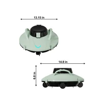 Robot Vacuum Cleaner for Pool Cordless 5000mAh Electric Rechargeable Robotic  Swimming Pool Cleaners Automatic Wireless 6