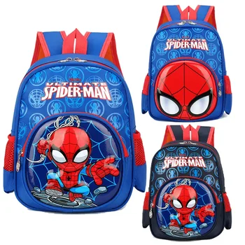 Zaino Spiderman Zaino Spider-man per bambini Spider Man Borsa a doppia tracolla Custodia per studenti Ragazzo regalo Anime Figure Kid 1