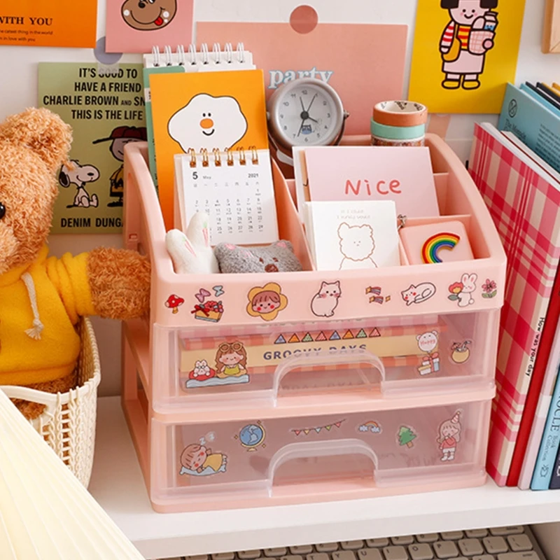 Rangement Bureau Kawaii
