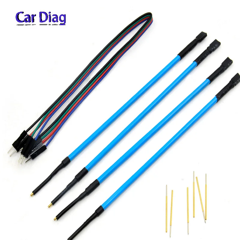 

4pcs/Set LED BDM Frame 4 Probes With Connect Cable Car Frame Pens New Ecu Programming Programmer Obd Tool Free Shipping