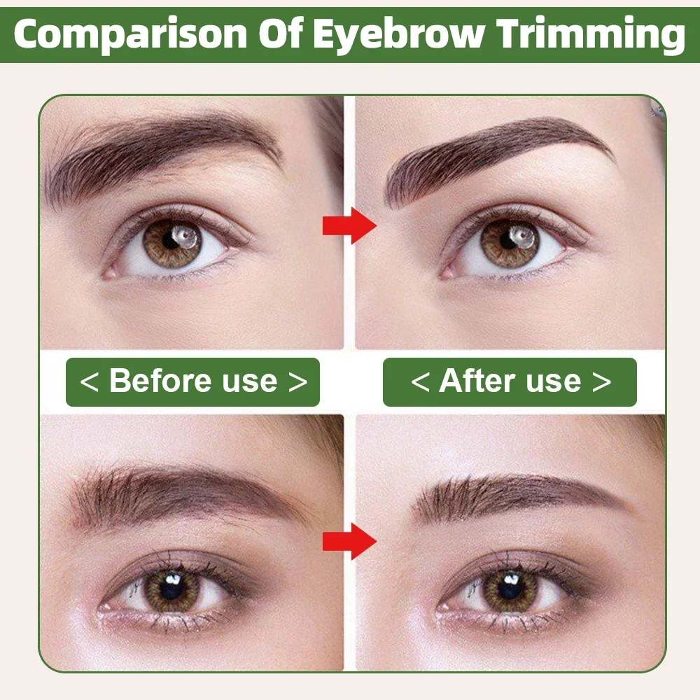 New Mini Eyebrow Trimmer USB Charging Model Multifunctional Hair Removal Safety Portable Electric Trimmer Automatic Facia eyebrow trimmer set eyebrow trimmer