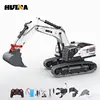 Huina 1594 Full Metal Remote Control Excavator 1/14 Electric Heavy Duty  22 Channels Rc Excavator For Children Toys Model 1