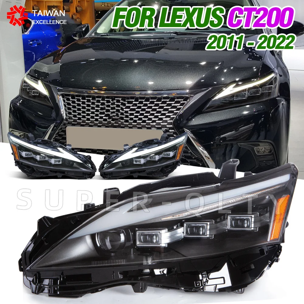 HeadLightsForLexusCT200hHeadlightsLED20112017HeadlampsLED
