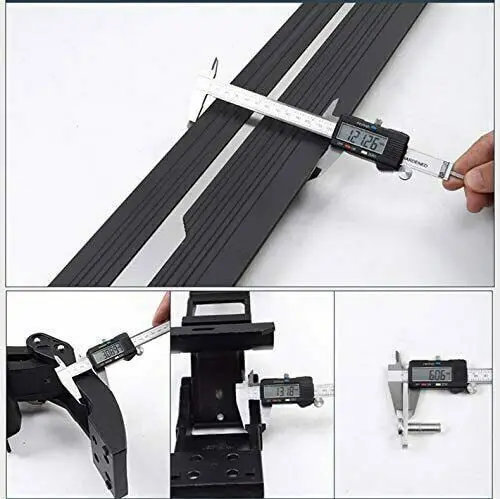 Nerf Bar 스텝, 메르세데스 벤츠 GLC 2016-2021 X253 에 적합, 전개 가능한 러닝 보드